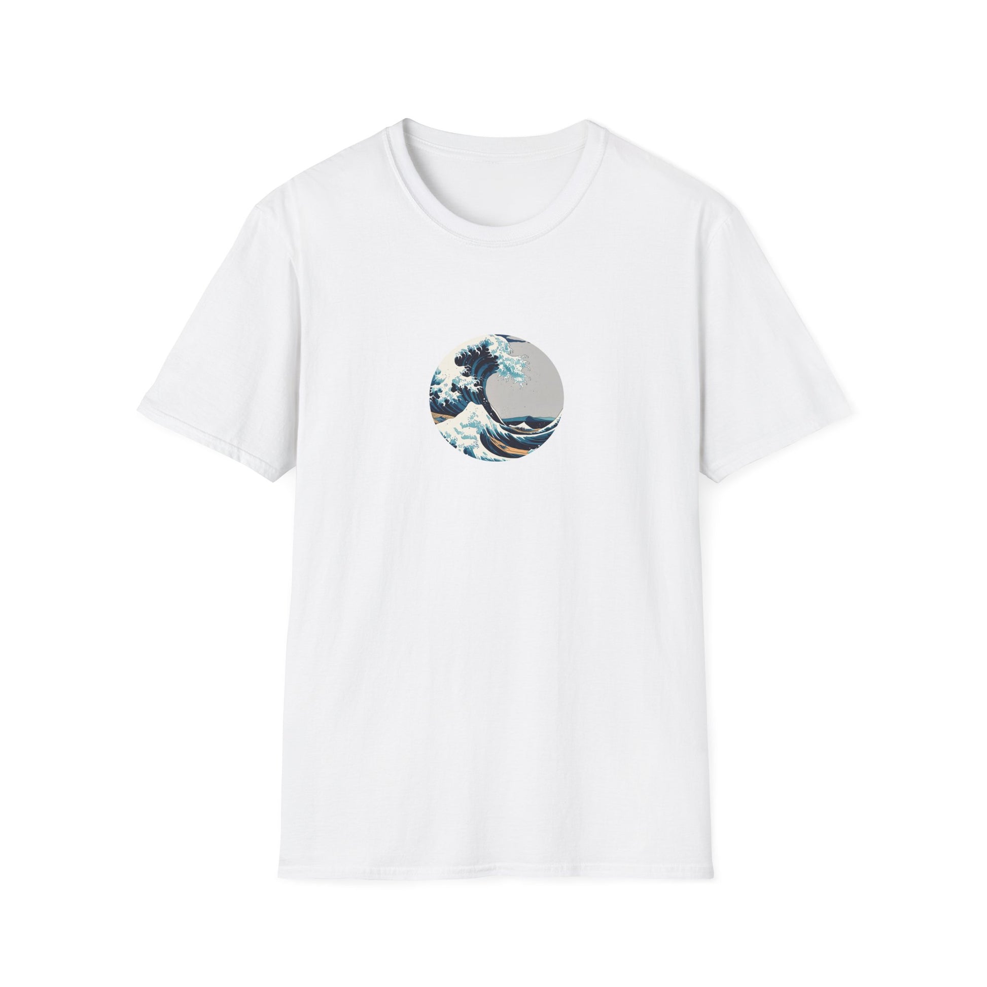 Stylish Unisex T-Shirt with Wave Art Design, Casual Tee, Gift for Ocean [...]