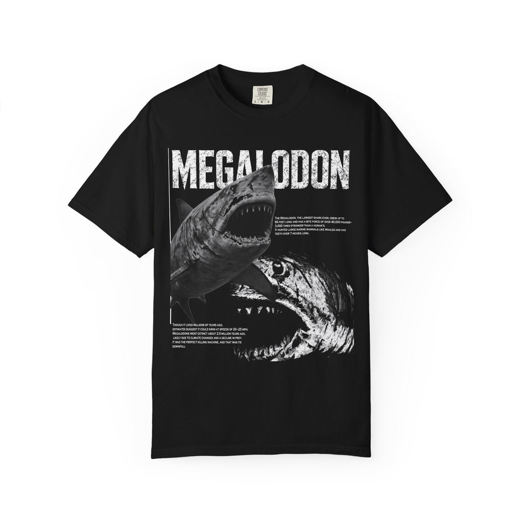 Megalodon Unisex T-Shirt, Shark Lover Gift, Ocean Protector Tee, Unique Graphic Shirt, Casual Streetwear