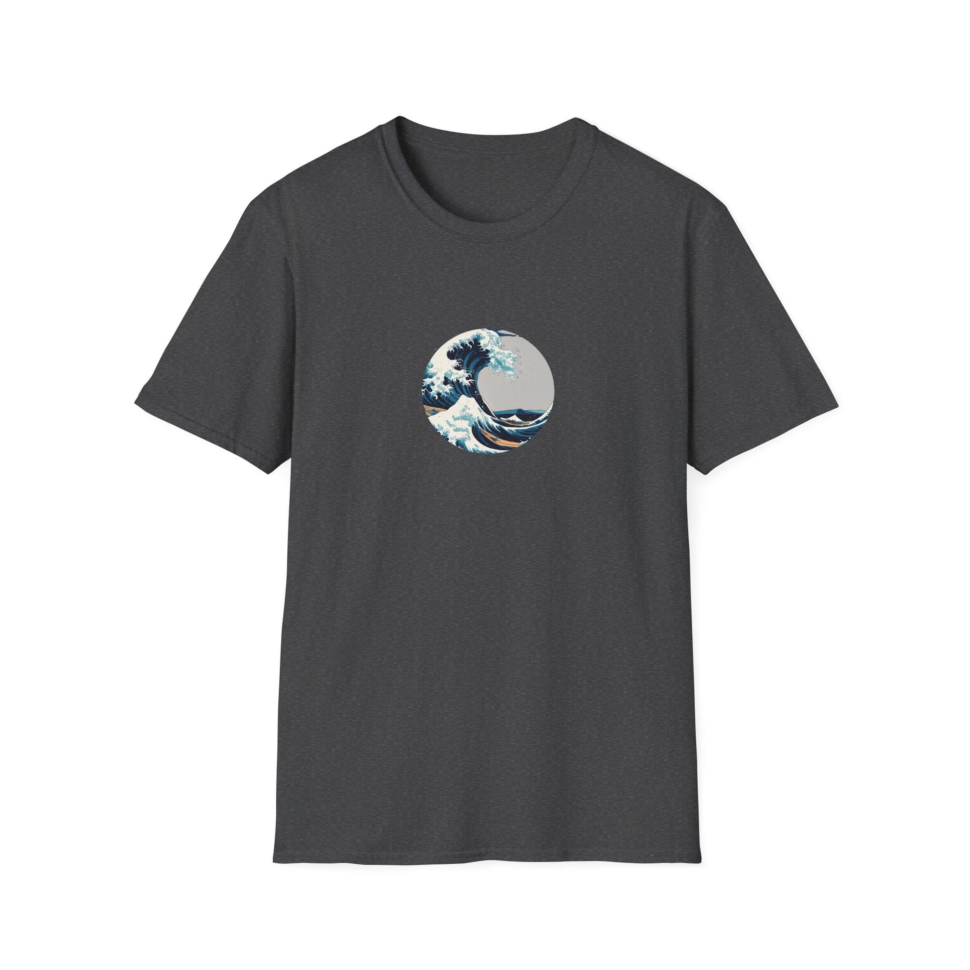 Stylish Unisex T-Shirt with Wave Art Design, Casual Tee, Gift for Ocean [...]