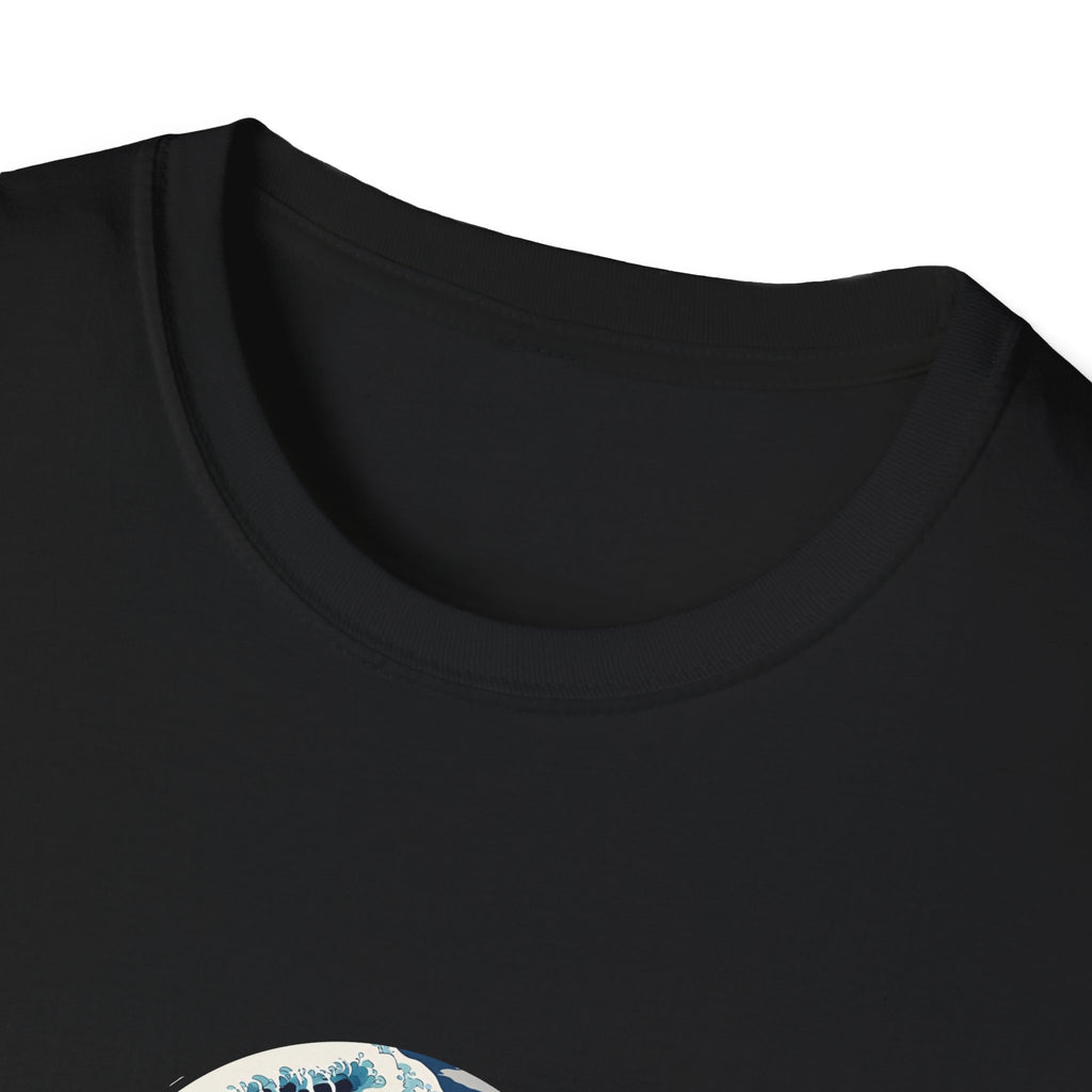 Stylish Unisex T-Shirt with Wave Art Design, Casual Tee, Gift for Ocean [...]