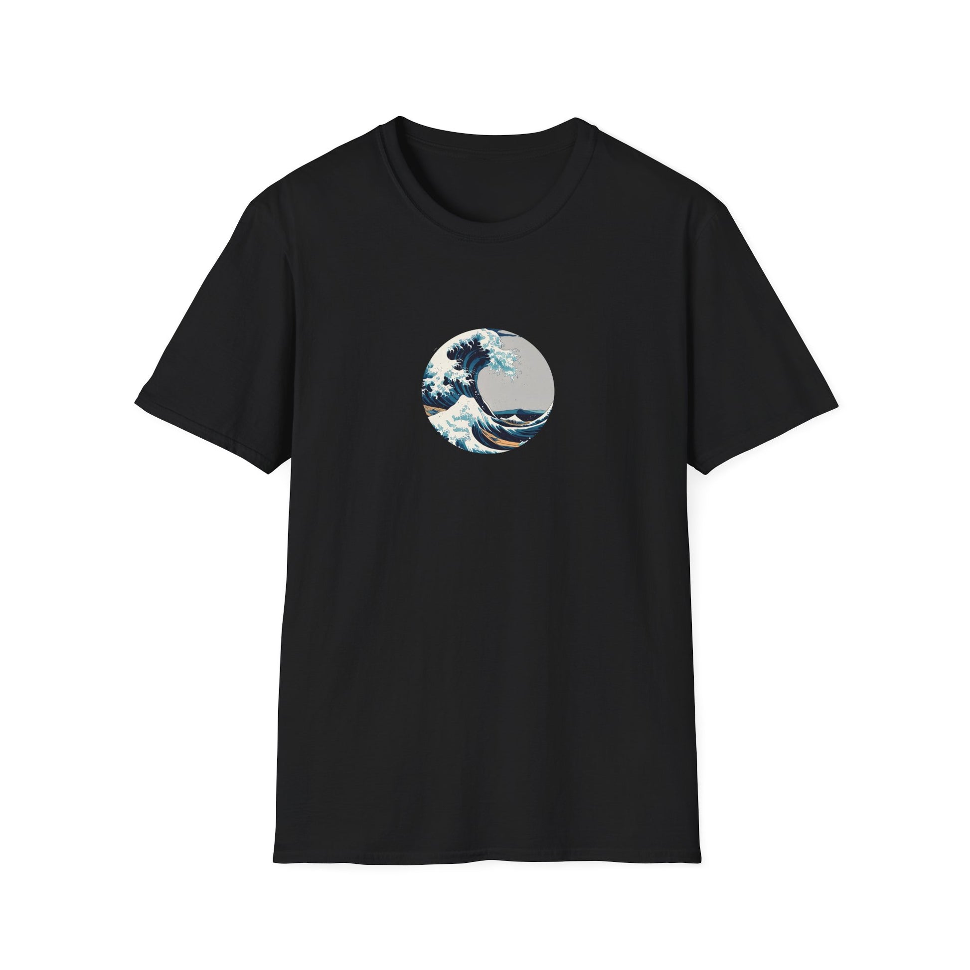 Stylish Unisex T-Shirt with Wave Art Design, Casual Tee, Gift for Ocean [...]