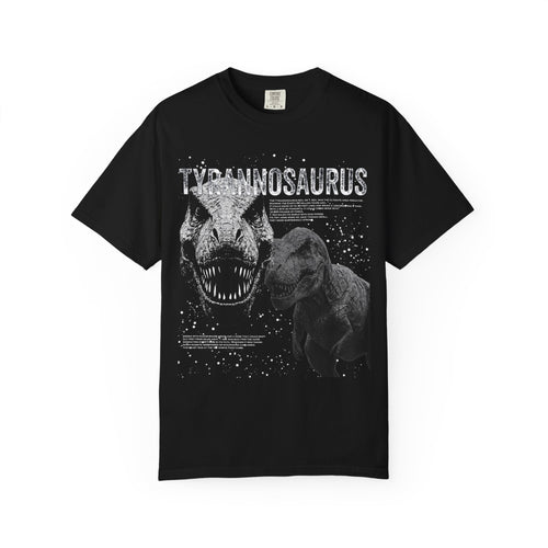 Dinosaur Graphic T-Shirt - Tyrannosaurus Tee, Unisex, Casual Wear, Gift for Dino Lovers, Unique Designs, Everyday Fashion