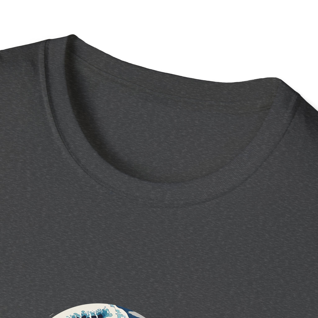 Stylish Unisex T-Shirt with Wave Art Design, Casual Tee, Gift for Ocean [...]