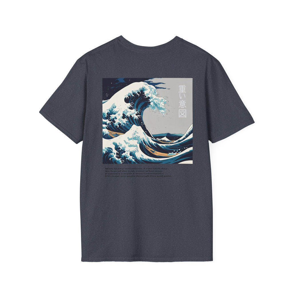 Stylish Unisex T-Shirt with Wave Art Design, Casual Tee, Gift for Ocean [...]