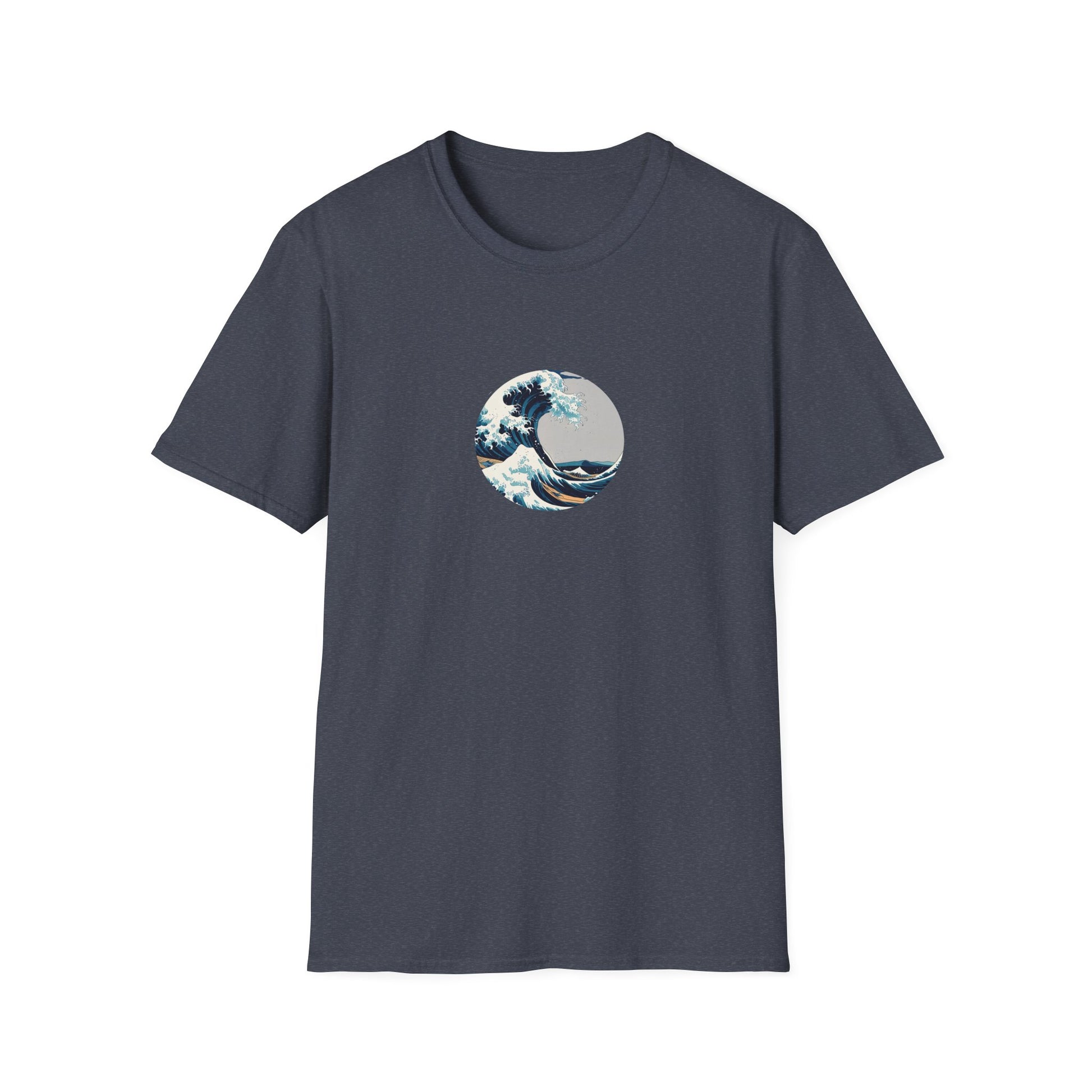 Stylish Unisex T-Shirt with Wave Art Design, Casual Tee, Gift for Ocean [...]