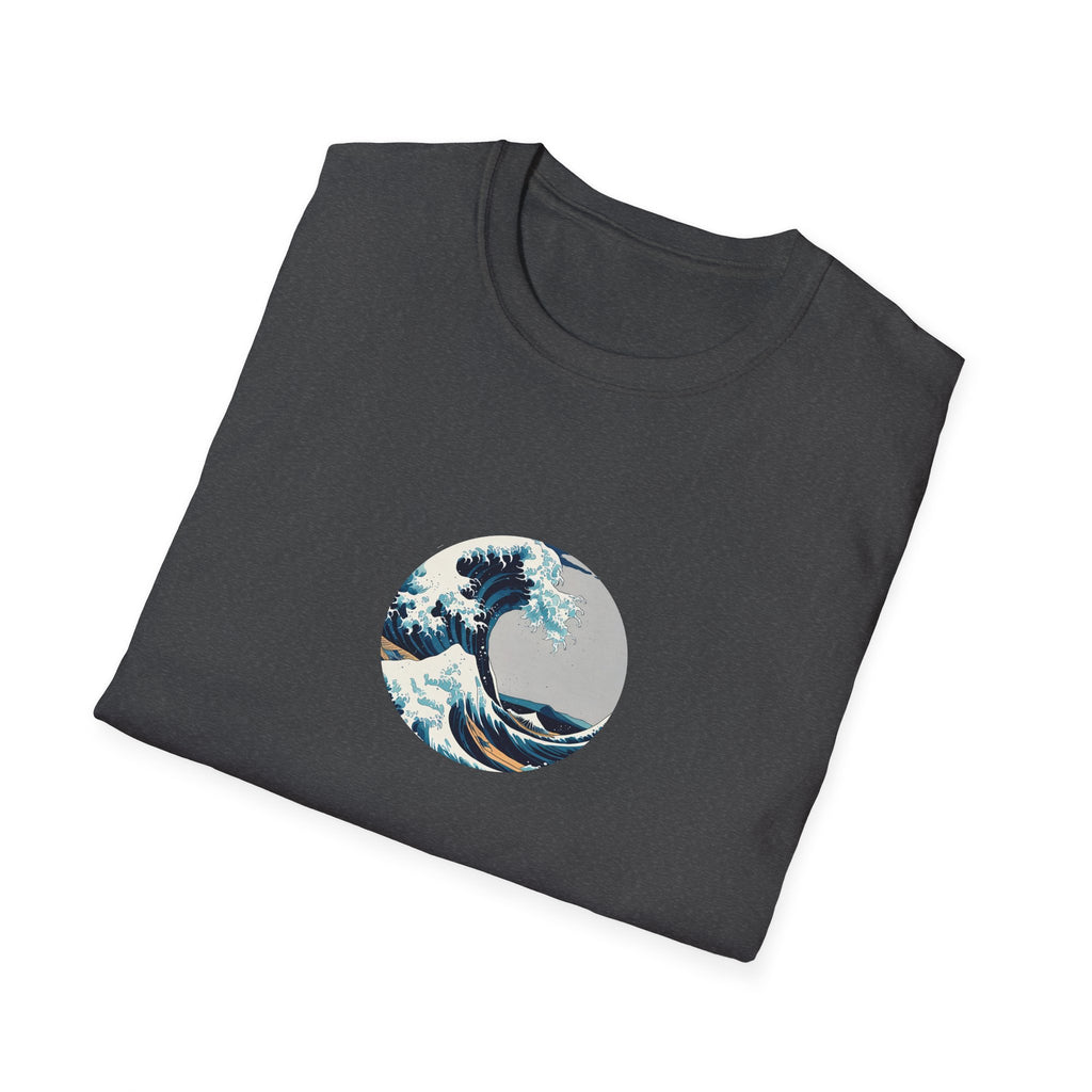 Stylish Unisex T-Shirt with Wave Art Design, Casual Tee, Gift for Ocean [...]
